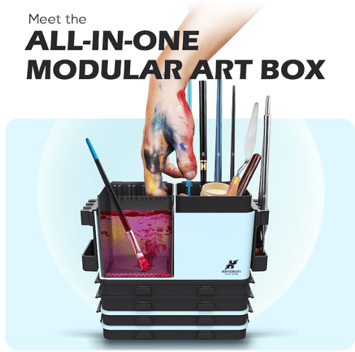 Revolutionize Your Art with the Krydrufi Modular Art Box