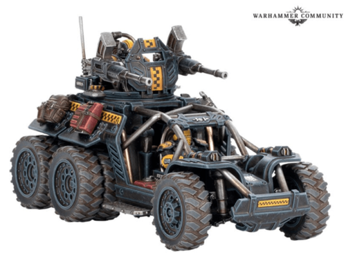 16 December pre orders : Necromunda Fury Road with the Tauros Venator