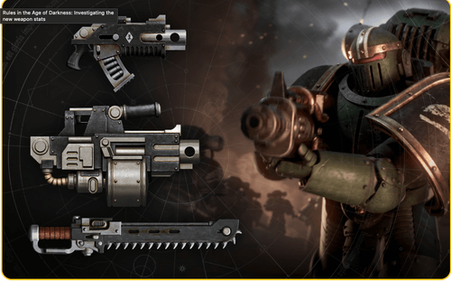 A Closer Look at the New Weapon Profiles in Horus Heresy